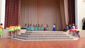 Восточные танцы. Первое выступление. День детей 2017 Черноморск
