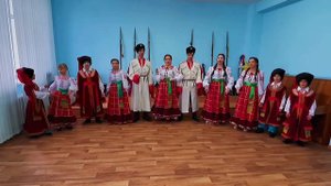 Образцовый ансамбль народной песни «Казачья удаль» «Солнце село за горою дальней»