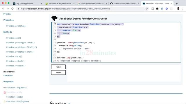 Step 32 Connecting React with Restful API 2 Understanding Axios HTTP Cleint Go Full Stack w смотреть онлайн