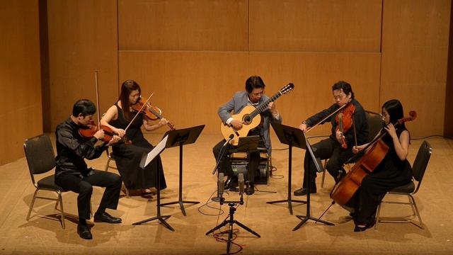 Tango en Skai for guitar & string quartet by Roland Dyens смотреть онлайн