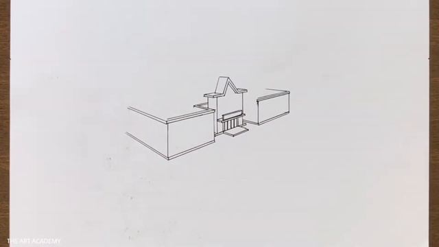 How to Draw a School in 2-Point Perspective смотреть онлайн
