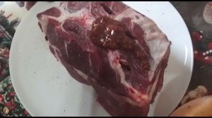 Свинина запеченная в рукаве