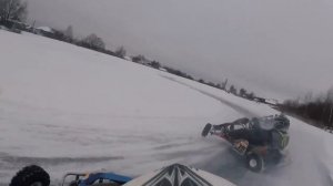 Зимний картинг