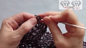Бактус/косынка/шаль крючком. Ажурная сетка из воздушных петель. Вязание сетки с угла