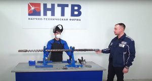 Очистка шнековой пары от загрязнений