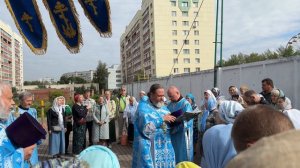 Крестный ход в престольный праздник Успения Пресвятой Богородицы