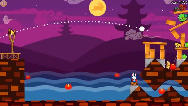 #bringback2012 Angry Birds Seasons Mooncake Festival Walkthrough 3 Star