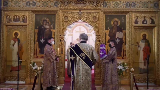 10.04.2022 Литургия. Неделя 5-я Великого поста. Прп. Марии Египетской