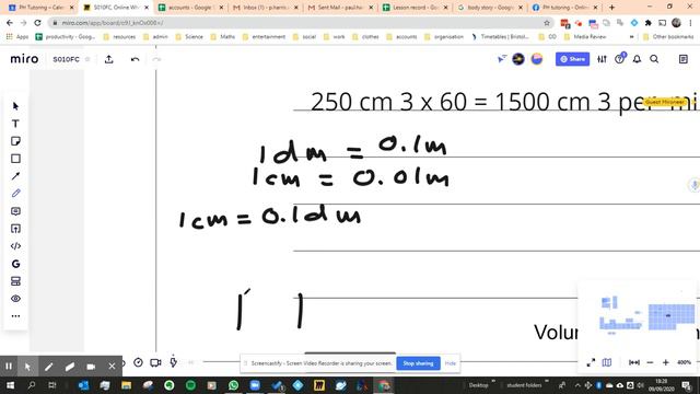 converting dm3 to cm3 (GCSE Maths/Sci) смотреть онлайн