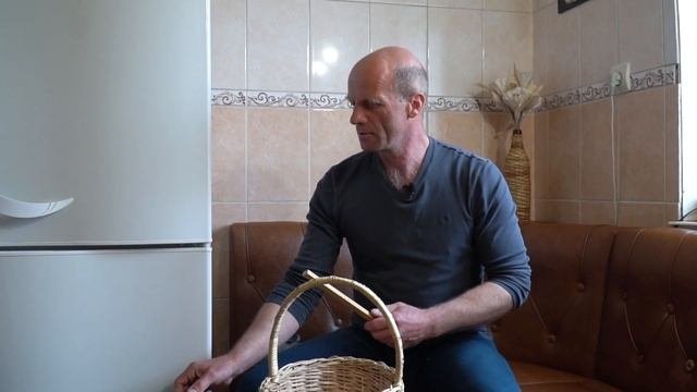 КАК УКРЕПИТЬ КОРЗИНУ  #лозоплетение