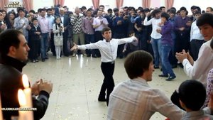 Дагестанцы Показали Супер Четкую Лезгинку на Свадьбе в Дагестане