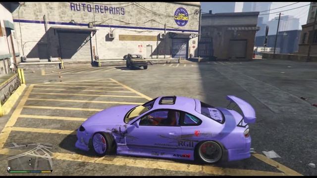 [Crazy GTA Mods] JDM Import Tuners S15!! nissan silvia gta online gtav смотреть онлайн