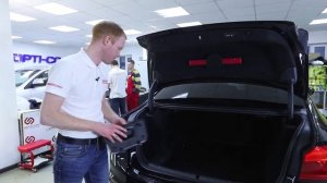 BMW G30: омыватель камеры заднего вида