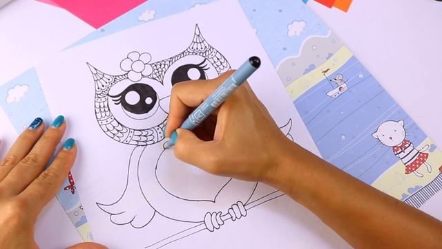 АНТИСТРЕСС РАСКРАСКА с нуля СВОИМИ РУКАМИ смотреть онлайн