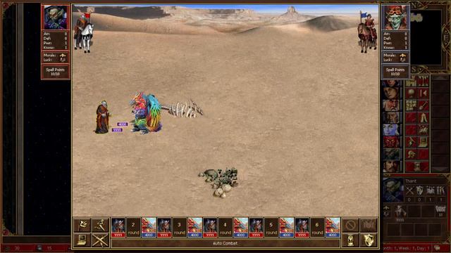 Heroes 3 COMBAT 9999 EACH SLOT Vampire Lords vs Couatls HoTA v1.7 Factory смотреть онлайн