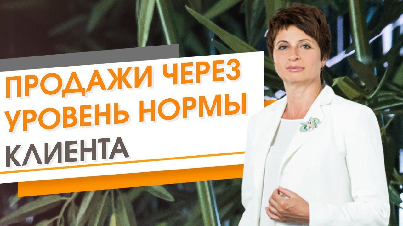 Продажи через уровень нормы клиентов (фрагмент тренинга "Многомерные продажи") | Елена Ачкасова