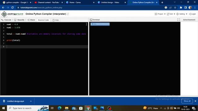 How to use variables and user input in python | Python Tutorial