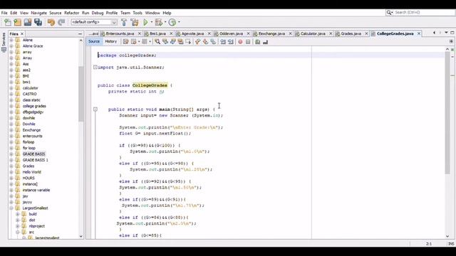Code tutorial in java for computing grades смотреть онлайн