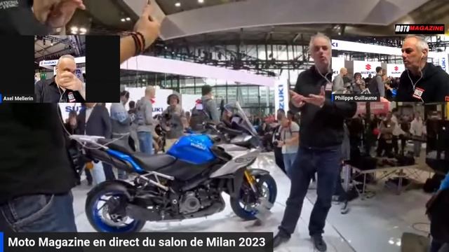 Suzuki GSX-S 1000 GX : nouveautés Live Milan #EICMA2023