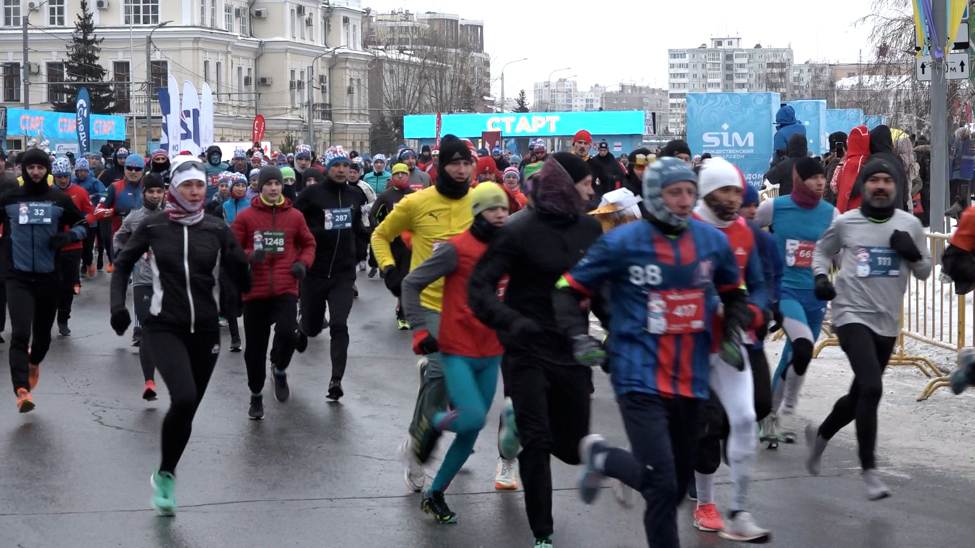 Рождественский полумарафон