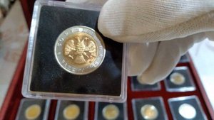 Коллекция монет " Красная Книга " 1991-1994 ! Юбилейные монеты России!!!