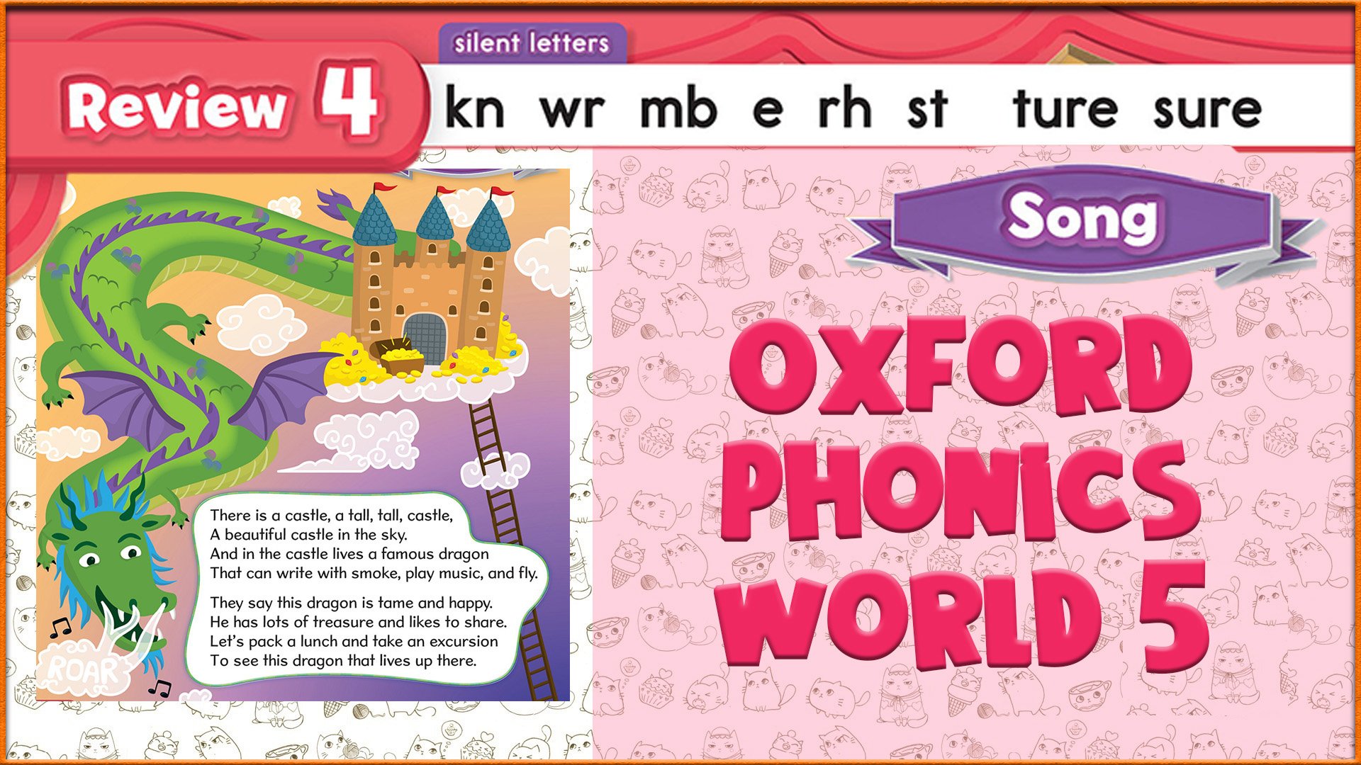Song | Review 4 | Oxford Phonics World 5 - Consonant Blends. #58
