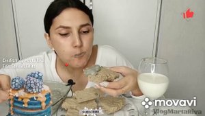 Vlog Marta Riva 👸🏻 Shortbread Cookies with blue Uzbek paste 💘 + how to make shortbread 5 seconds