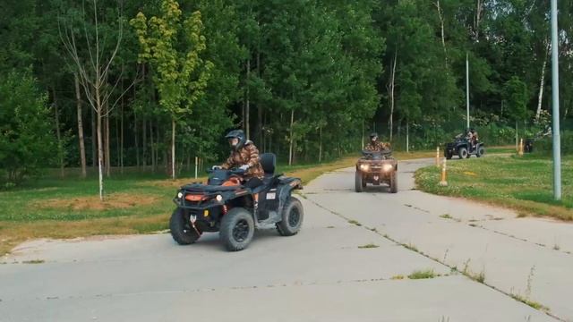 Тест драйв квадроциклов BRP 2 день смотреть онлайн