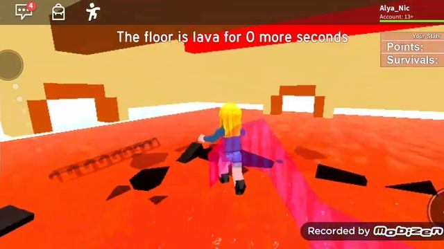 ROBLOX. Играем с Аминой и Исламом в The Floor is LAVA! смотреть онлайн