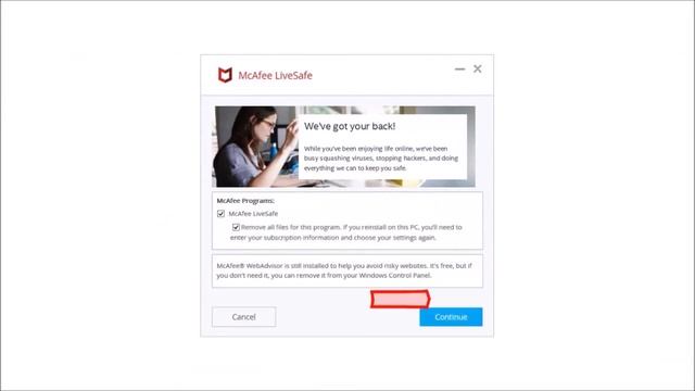 How to Uninstall McAfee Security Software in Windows 10 смотреть онлайн