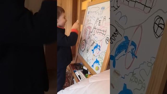 Лекция по рисованию от мальчика Саши смотреть онлайн