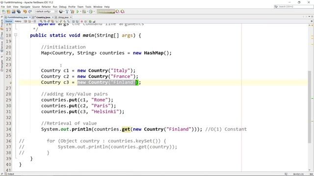 HashMap and HashSet in Java - 06 - HashMap and hashcode round-up