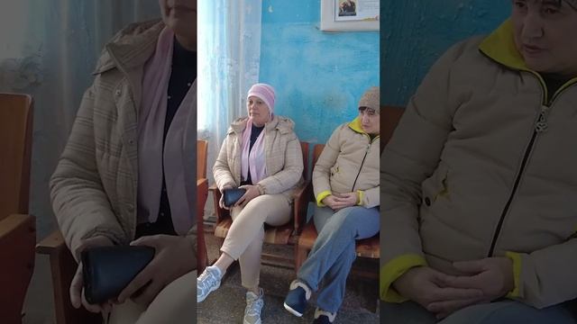 Красный партизан - встреча с жителями