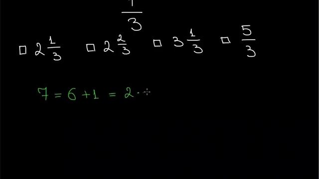 Неправильные дроби и смешанные числа B1 рус смотреть онлайн