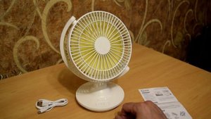Вентилятор настольный аккумуляторный LUXAR FAN-130