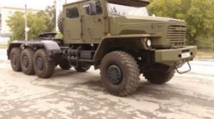 Новый УРАЛ 8×8 с объемом 12 л. и мощностью 600 л.с