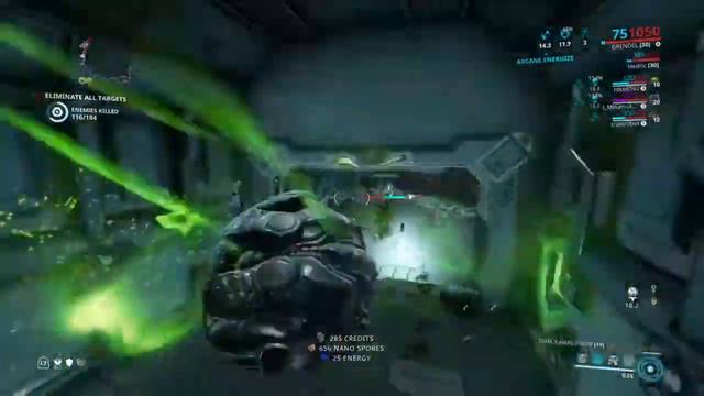 Warframe: Grendel Exterminate run смотреть онлайн