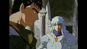 гатс на протяжении минуты хочет быть счастливым.