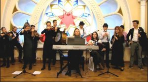 Фрагменты концерта «Музыка еврейской свадьбы» и главный клезмер Иерусалима, Аврум Бурштейн