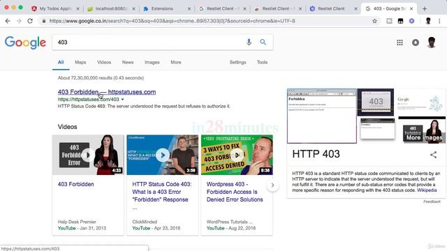 059 Step 59 Creating REST API to delete a Todo 2 Execute DELETE Request Method смотреть онлайн