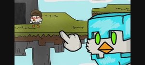 Chicken gun Анимация но это Майнкрафт