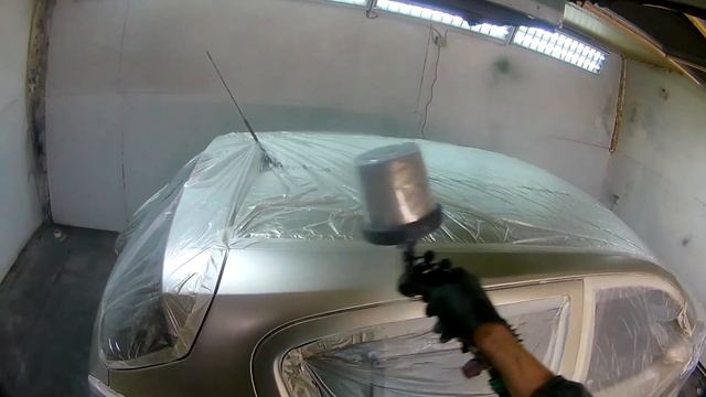 Opel Corsa refinishing . Покраска #3 смотреть онлайн