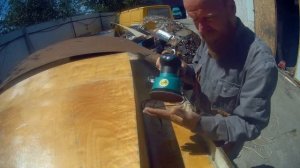 Оклейка швертбота стеклотканью. Блины комом. Швертбот за 90 дней. Dinghy Egoist