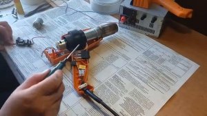 Холодная продувка термофена из китайского драйвера.