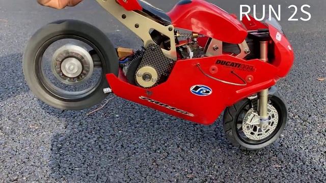 DIY RC motorcycle - Brushless direct drive смотреть онлайн
