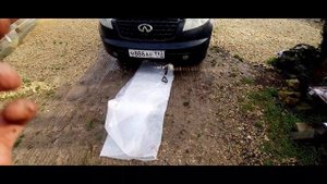 Замена масла и фильтра в двигателе Infiniti FX45
