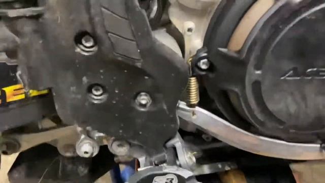 Замена масла husqvarna te300 ktm gas gas