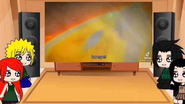 Реакция родителей Наруто и Саске на бой Наруто в режиме Бариона против Ишики смотреть онлайн