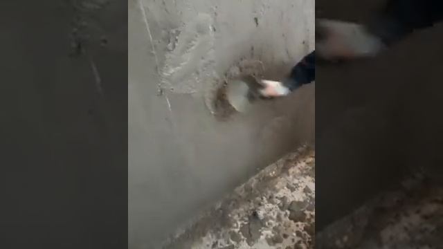 Штукатурить с пескобетоном.