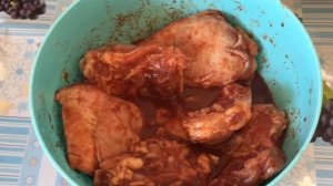 Невероятно вкусные куриные бёдра /блюда на сковородке гриль-газ /Маринад из соевого соуса.